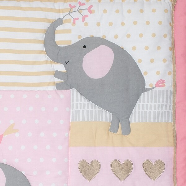 Optimababy Pink Grey Elephant 2024 elgincountymidwives