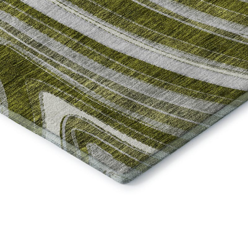 Premium Washable Super Soft Modern Waves Mayfield Rug