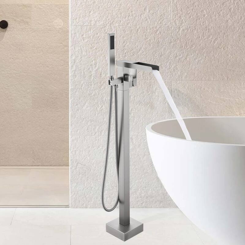 Single-Handle Freestanding Tub Faucet Mount Tub Faucet Bathtub Filler