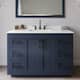 Option Dark Blue / White Quartz Top / Matte Black