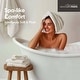 preview thumbnail 89 of 130, Madison Park Signature 800GSM Ultra-Soft 100% Cotton Absorbent Towel Set