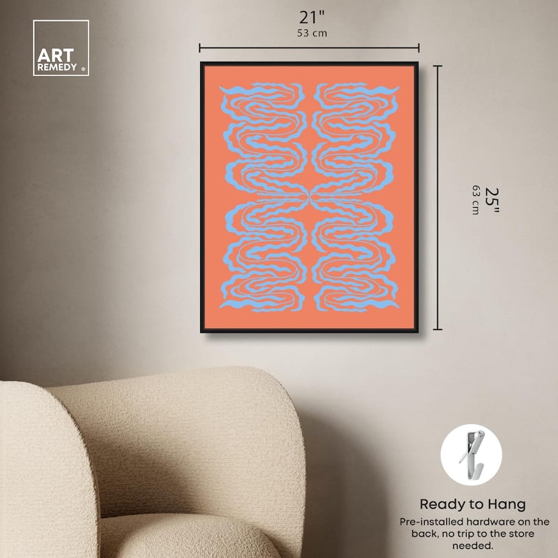 Artsy Pattern Canvas by Art Remedy