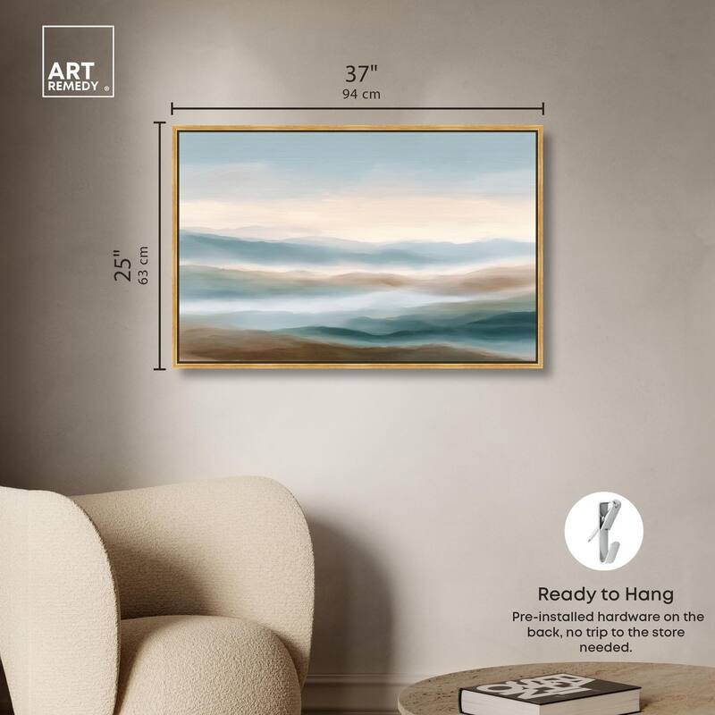 Nuance of the Range II Canvas by Art Remedy