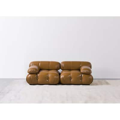 Breeley 76'' Anti-scratch Faux Leather Loveseat