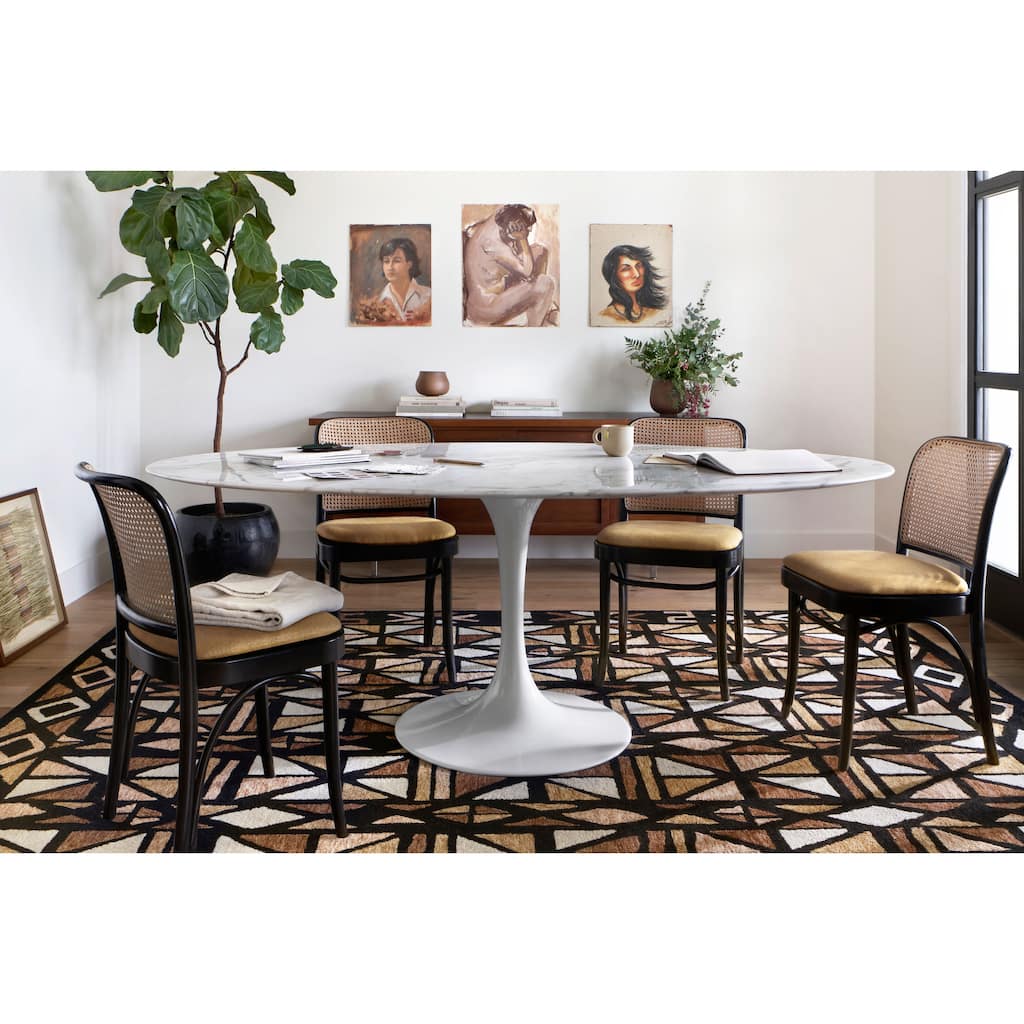 Alexander Home La'akea Hand-Tufted Diamond Moroccan Area Rug