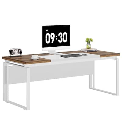63 Inch Computer Desk Home Office Desk for Workstation (Only Table)