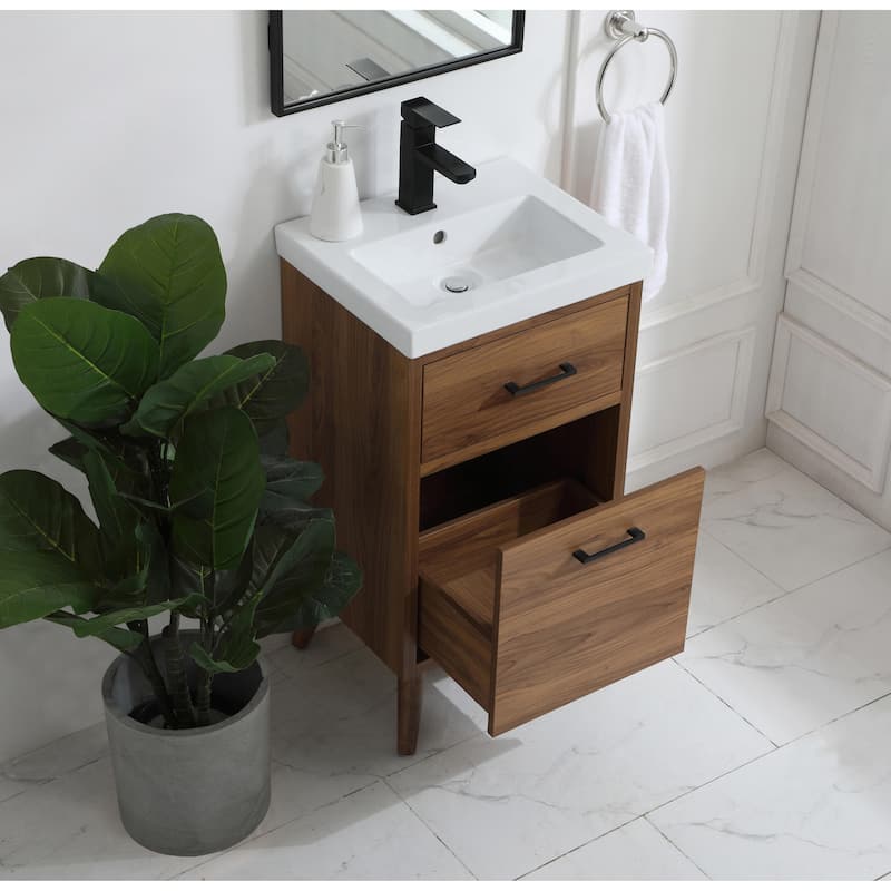 Nautical 18 - 30 Inch Single Bathroom Vanity