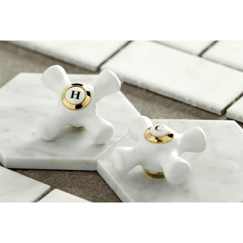 Kingston Brass Restoration Centerset Kitchen Faucet