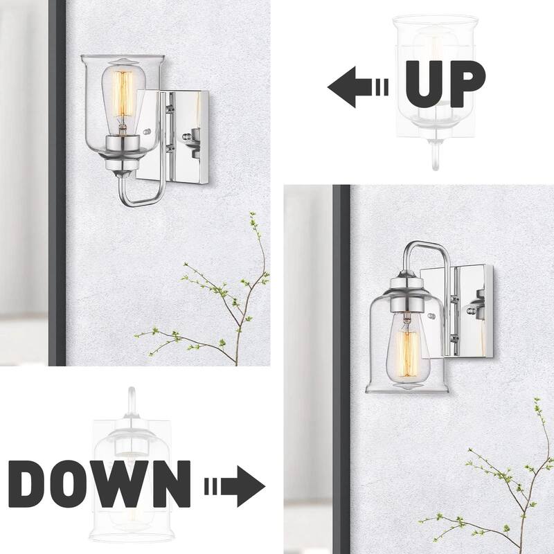 1-Light Wall Sconces Bathroom Vanity Light