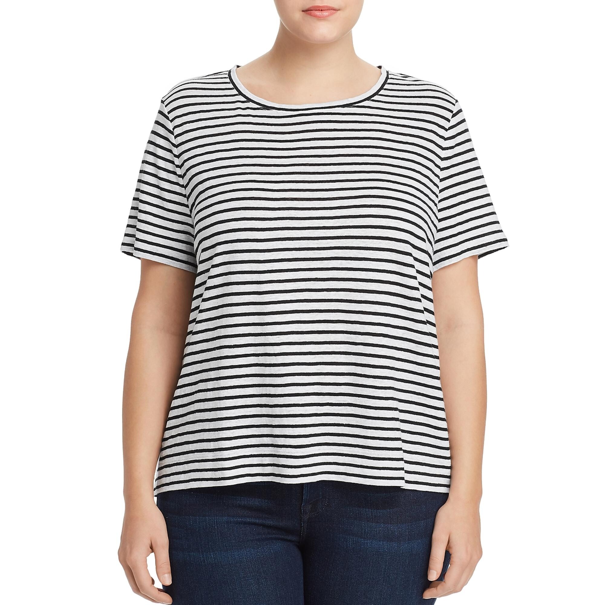 eileen fisher white tee shirt
