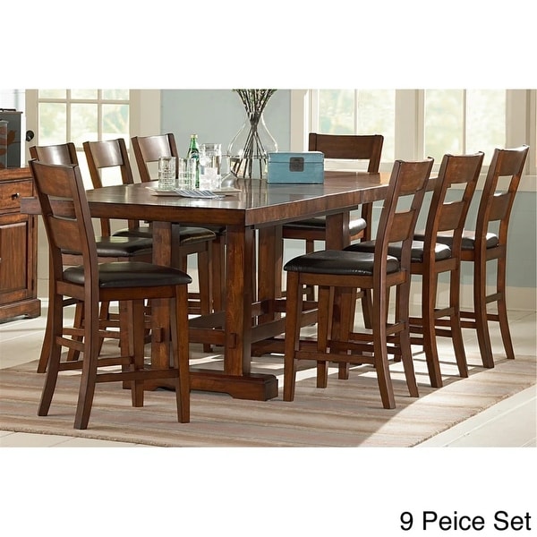 9 pc counter sales height dining set