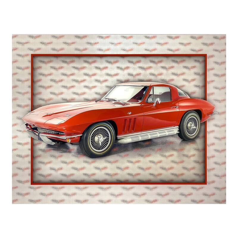 Matashi 5D Multi-Dimensional Wall Art - Custom Made Ancient Car Wall Art Print