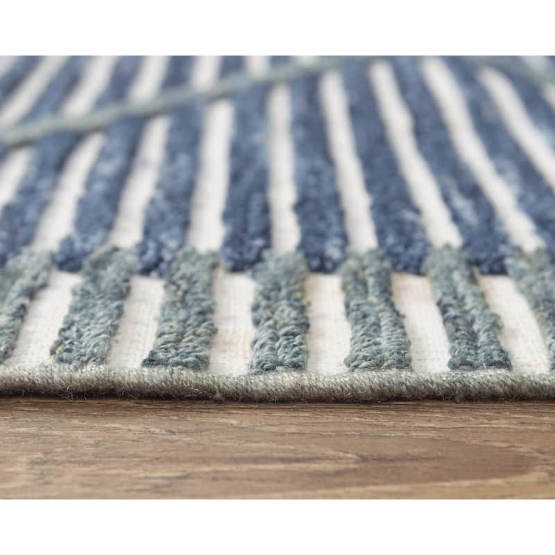 Alora Decor Vista Geometric Hand-tufted Rug