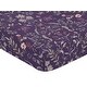 preview thumbnail 3 of 4, Sweet Jojo Designs Boho Wildflower Vintage Floral Girl Fitted Crib Sheet Purple Teal Botanical Bohemian Farmhouse Cottagecore