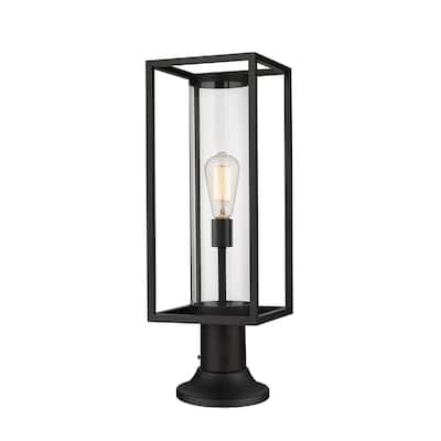 Z-Lite Dunbroch 24" Tall Outdoor Pier Mount Post Light
