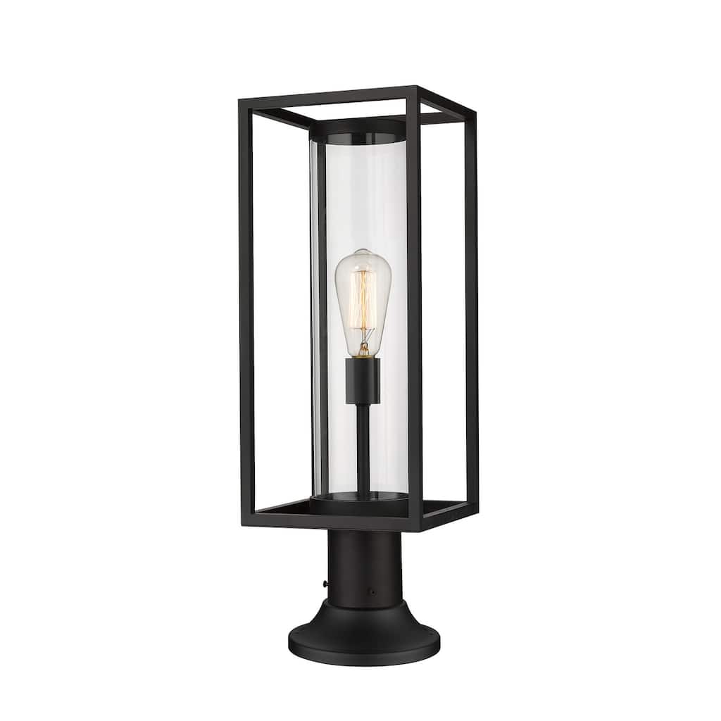 Z-Lite Dunbroch 24" Tall Outdoor Pier Mount Post Light