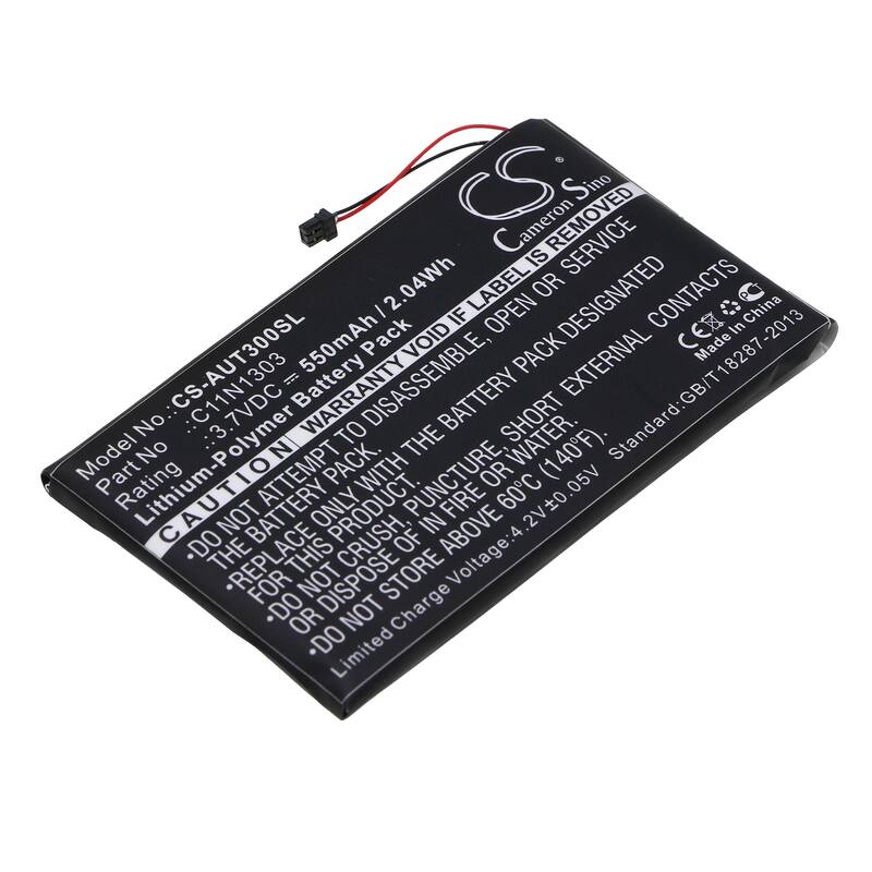 Battery for Asus Transformer Book T300L T300LA Keyboard 0B200-00370100 C11N1303 - Black