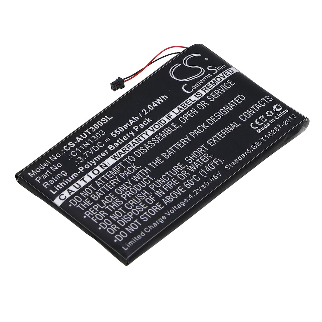 Battery for Asus Transformer Book T300L T300LA Keyboard 0B200-00370100 C11N1303 - Black