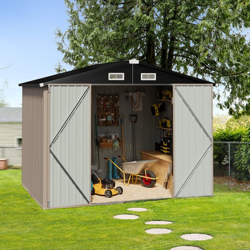 4 x6 / 8 x 10FT Outdoor Storage Sheds