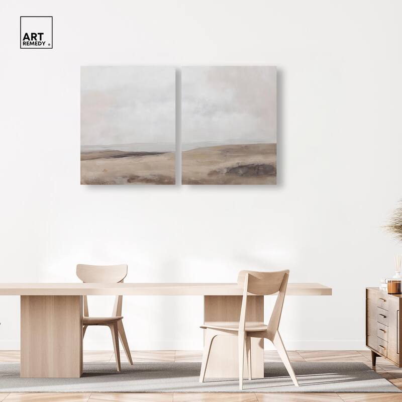 Quietude II Canvas Set of 2 by Art Remedy, Gallery Wrapped