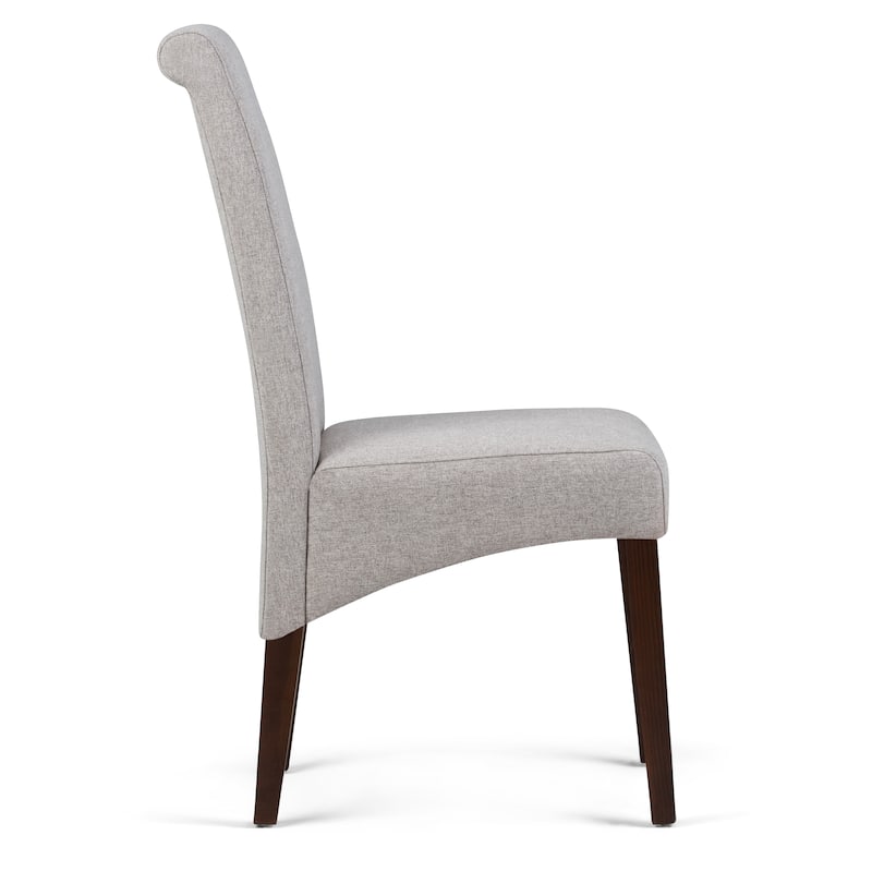 WYNDENHALL Franklin Transitional Deluxe Parson Dining Chair (Set of 2) - 17.7"w x 19.7"d x 40.2"h
