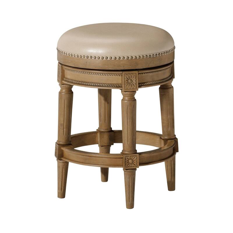 Maven Lane Pullman Backless Swivel Kitchen Stool