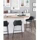 preview thumbnail 15 of 43, Carbon Loft Galotti Industrial Counter Stools (Set of 2)
