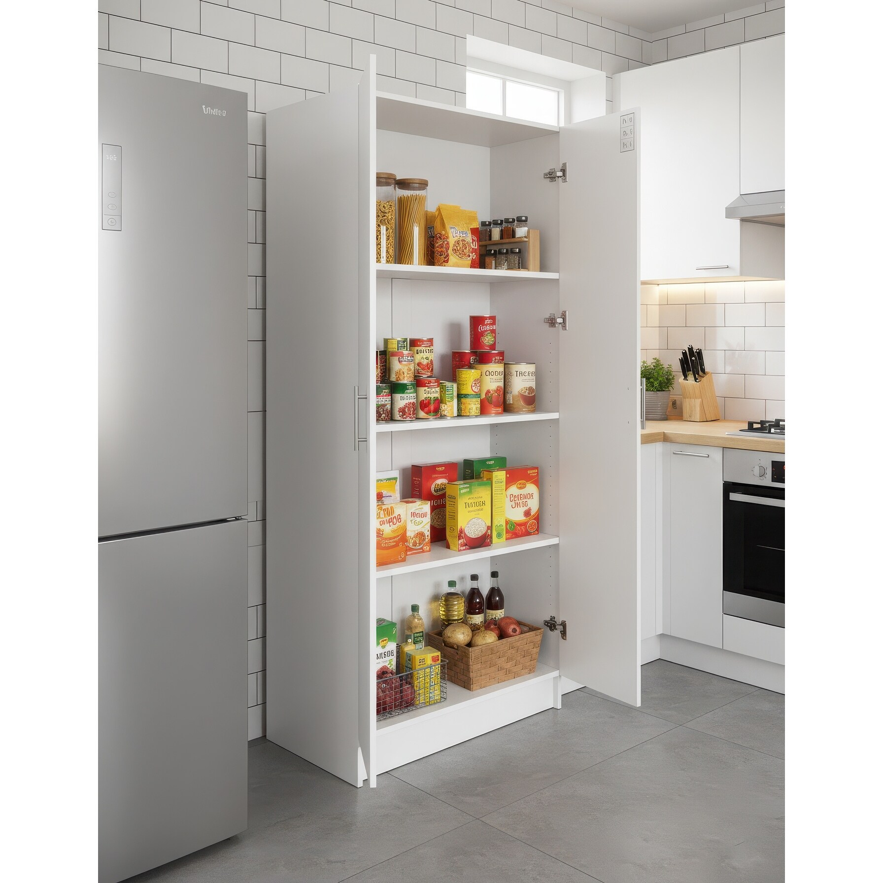 Modex Multi-Purpose Utility Storage Cabinet (4-Piece Set) - W 126