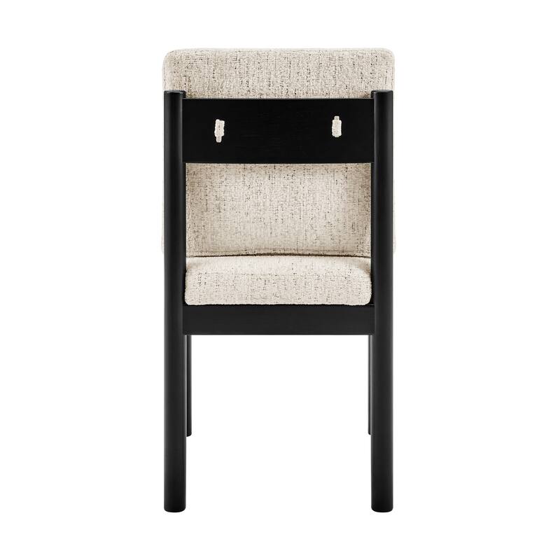 NPD Furniture Melvin Fabric Dining Side Chair (Set of 2)