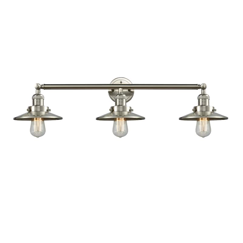 Innovations Lighting Railroad 3 Light 32" Wide Bathroom Vanity Light