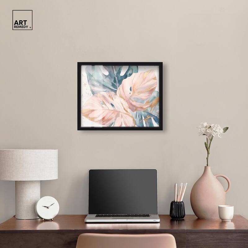 Golden Spritz Shadowbox by Art Remedy