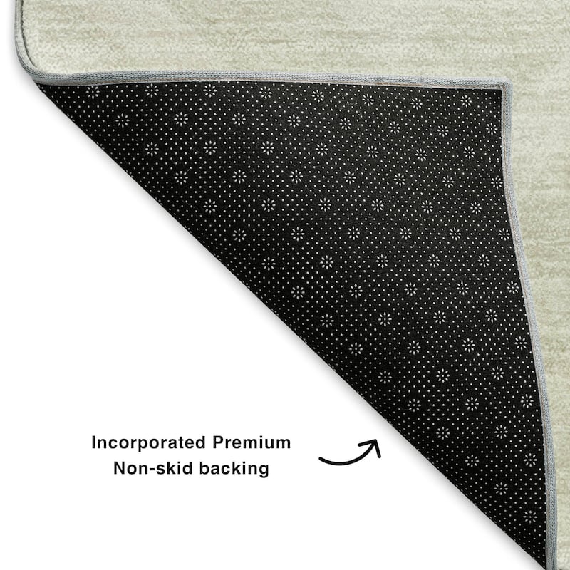 Premium Washable Super Soft Modern Medallions Mayfield Rug