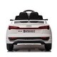 preview thumbnail 8 of 7, 12V Kids Ride On Electric Car with Remote Control - Licensed Audi SQ8, Dual Drive, Suspension, Music, LED Lights - White