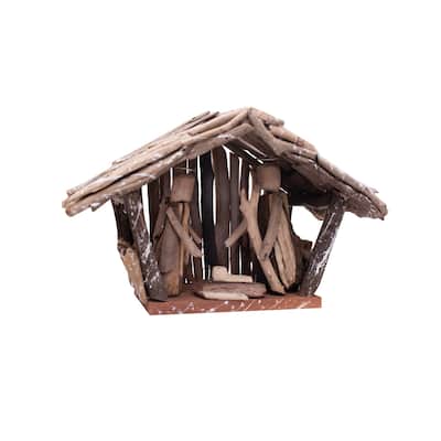 Driftwood Nativity, Small