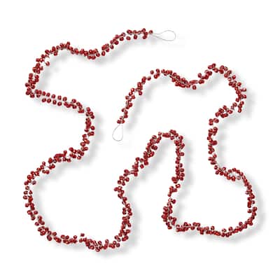 Jingle Bell Garland Red