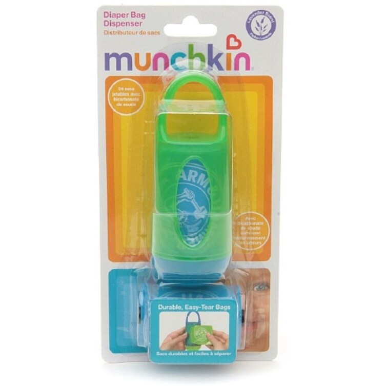 Munchkin Arm Hammer Diaper Bag Dispenser With Bags Lavender Scent Munchkin Arm Hammer Diaper Bag Dispenser With Bags Lavender Scent Colors May