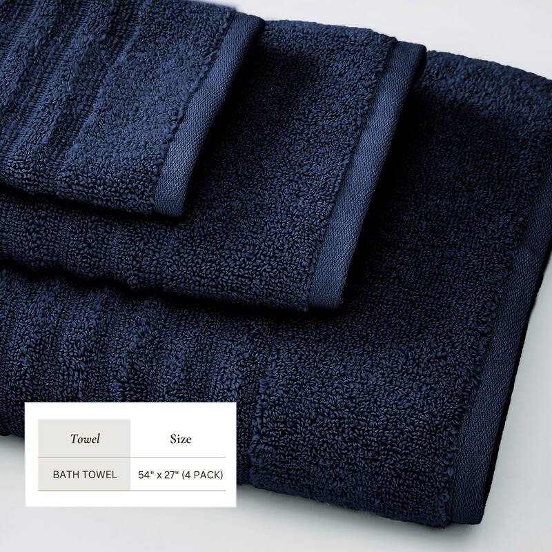 Linery & Co. Combed Cotton Bath Towel Set