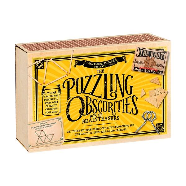 slide 2 of 8, The Puzzling Obscurities Box of Brainteasers - N/A