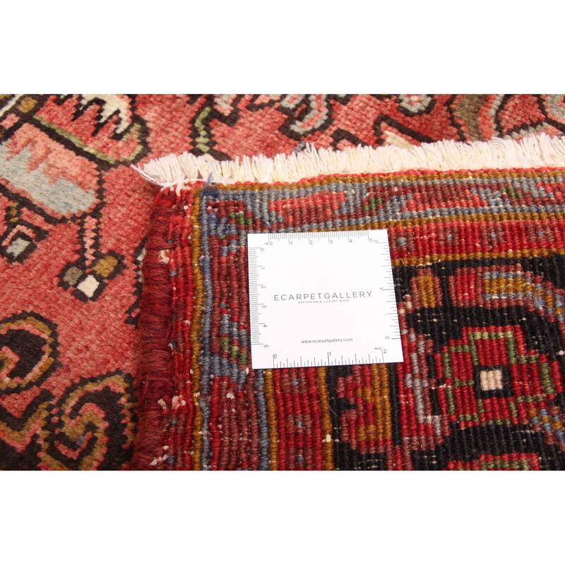 ECARPETGALLERY Hand-knotted Sarabi Red Wool Rug - 7'10 x 10'10