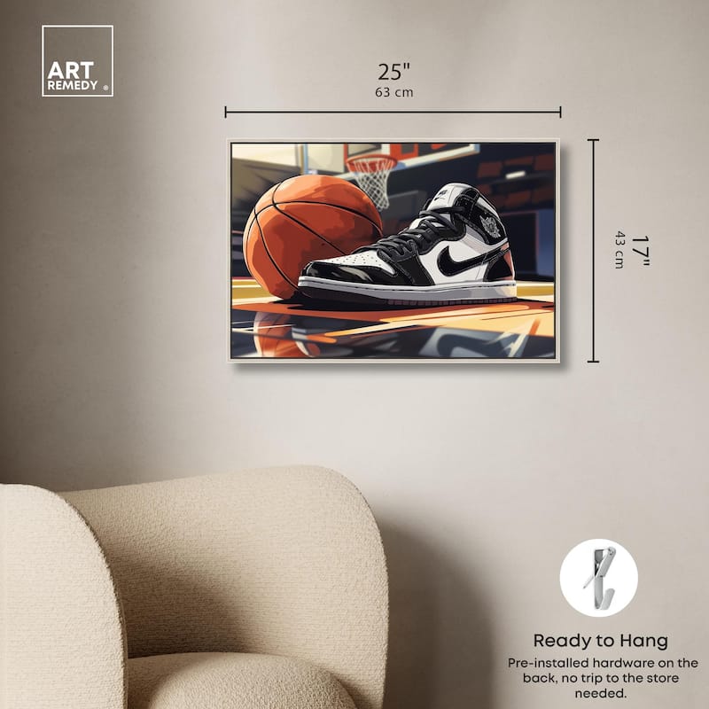 At the Court Canvas by Art Remedy