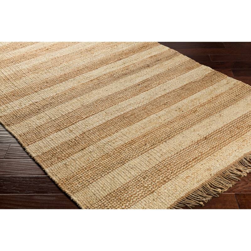 Hand Woven Surbiton Jute Area Rug (2' x 3')