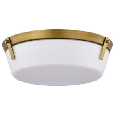 Nuvo Lighting 60/7750 Rowen 3 Light 15" Wide Flush Mount Ceiling