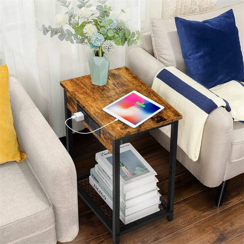 Nightstands with Charging Station