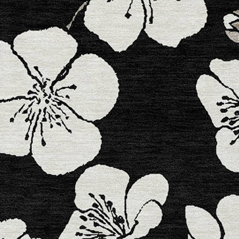 HomeRoots Floral Transitional Rectangle Outdoor Rug