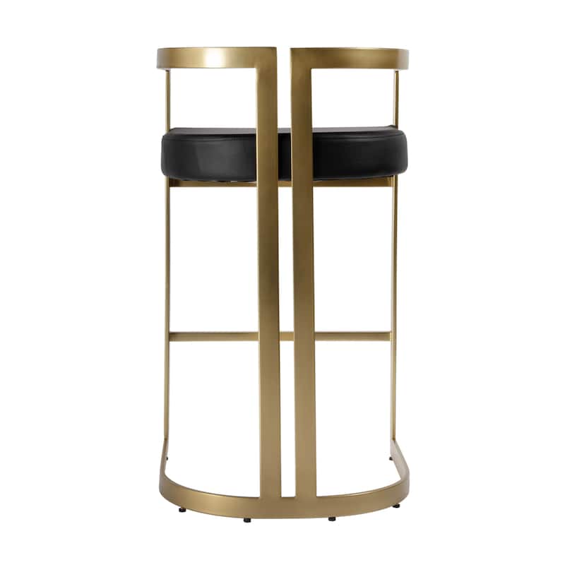 Clarence Faux Leather 35" Barstool