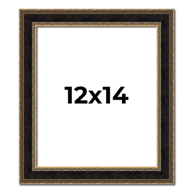 12x14 Frame Gold Antique Vintage Sold Wood Picture Frame | 1.75 Inch