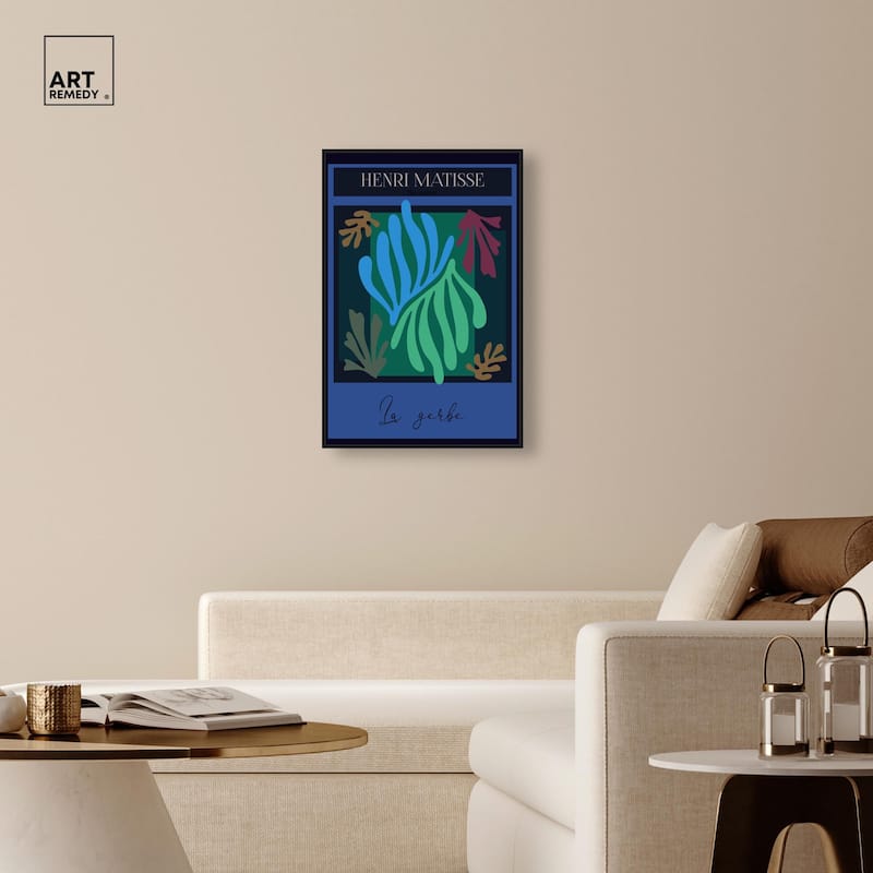 The Cutouts Canvas by Art Remedy