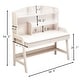 preview thumbnail 15 of 17, Kids Desk , Children Study Desk, Computer Writing Desk for Home Office - 36.6" x 21.7" x 54.3"