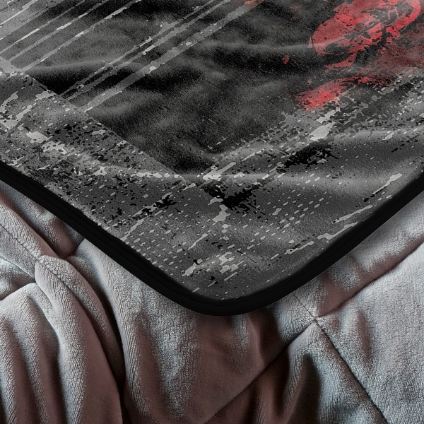 Cloud Touch Throw Blanket, Officially Licensed, Bold Band Logos