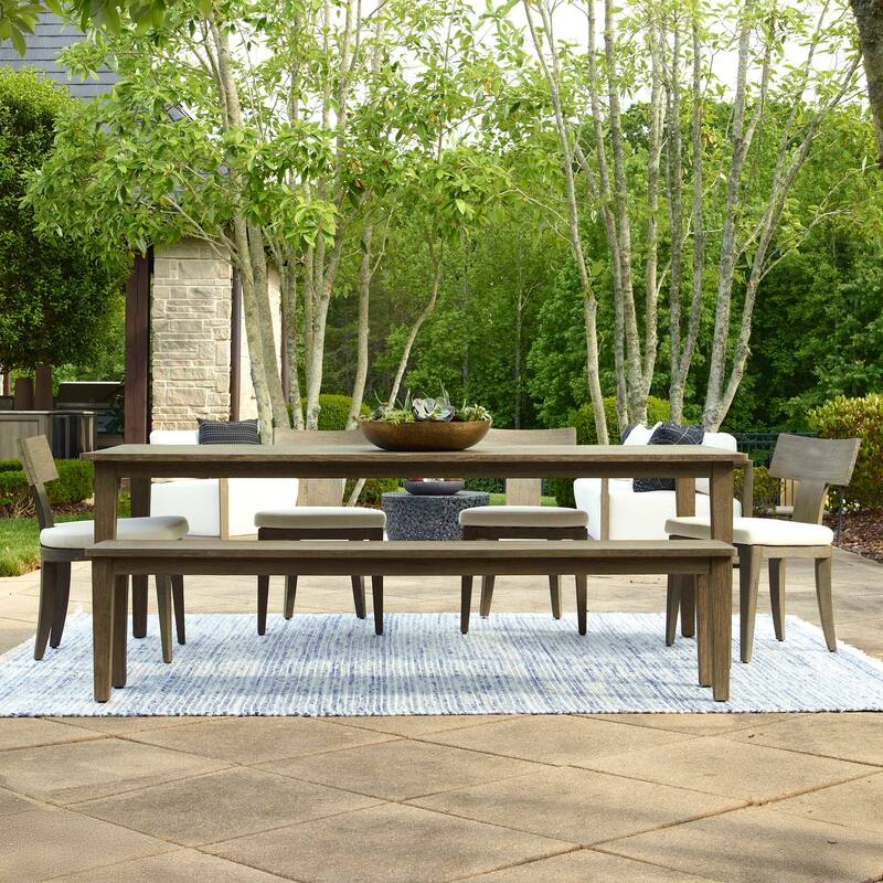 Uttermost Forsyth Dark Gray Outdoor Dining Table